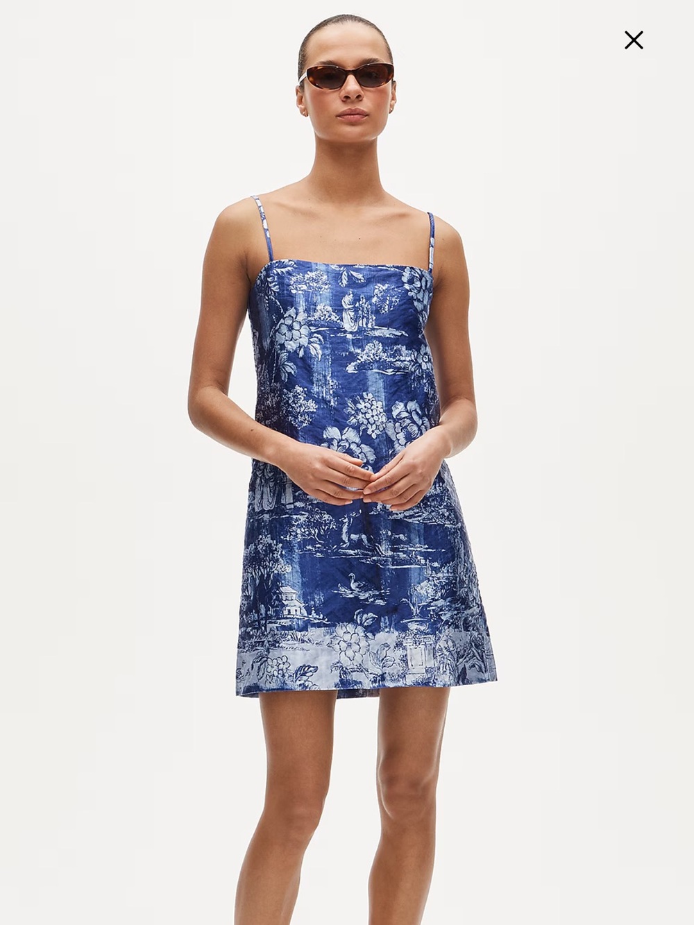 NWT J.Crew Collection shift dress in garden toile print in memory satin